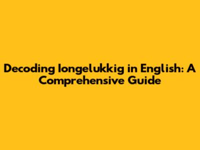 Decoding 'Iongelukkig' in English: A Comprehensive Guide